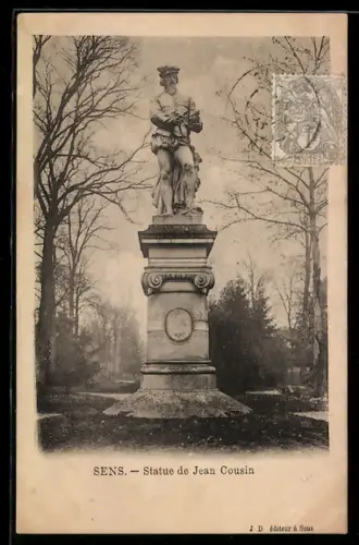 AK Sens, Statue de Jean Cousin