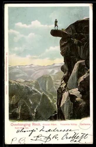 AK Yosemite Valley, CA, Overhanging Rock, Glacier Point