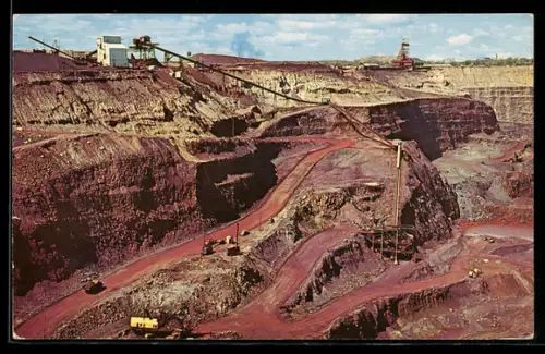 AK Minnesota`s Iron Range, Open pit mining