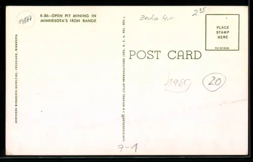 AK Minnesota`s Iron Range, Open pit mining