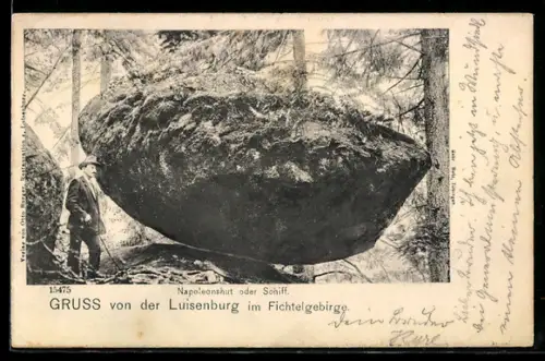 AK Luisenburg /Fichtelgebirge, Napoleonshut oder Schiff