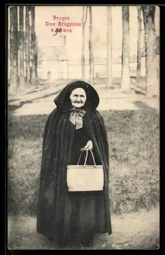 AK Bruges, Une Brugeoise à 90 ans