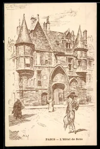 AK Paris, L`Hôtel de Sens