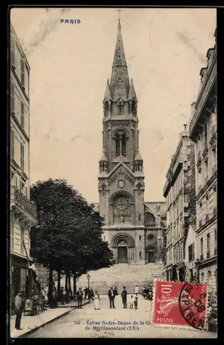AK Paris, Église Notre-Dame