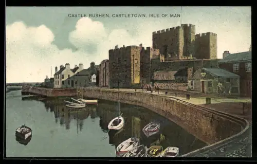 AK Isle of Man, Castletown, Castle Rushen, British Empire Exhibition
