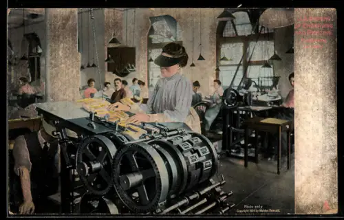 AK US Bureau of Engraving and Printing, Numbering Currency