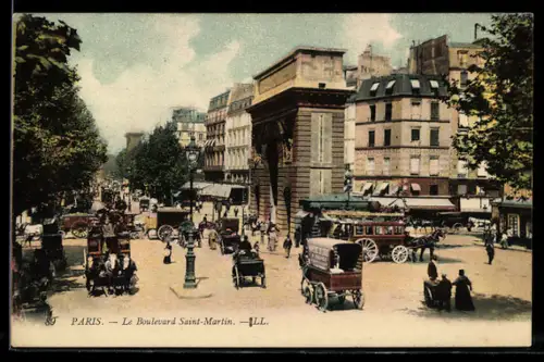 AK Paris, Le Boulevard Saint-Martin