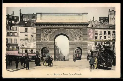 AK Paris, Porte Saint-Martin