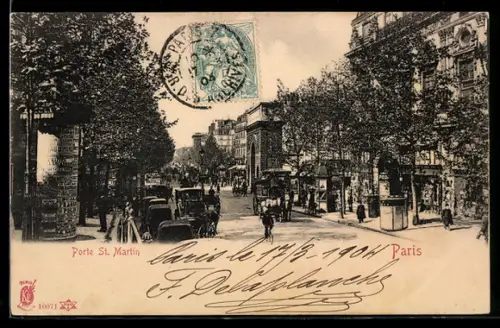 AK Paris, Porte Saint-Martin