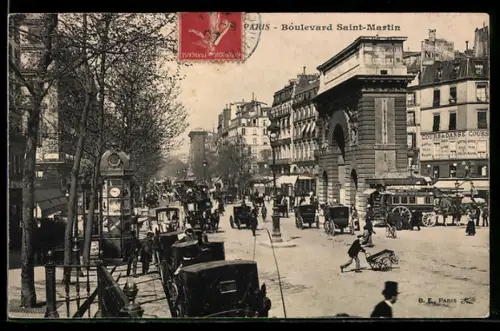 AK Paris, Boulevard Saint-Martin