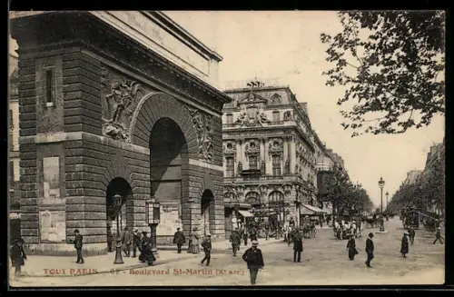 AK Paris, Boulevard Saint-Martin