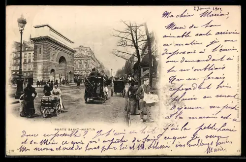 AK Paris, Porte Saint-Martin