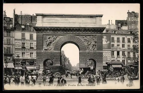 AK Paris, Porte Saint-Martin