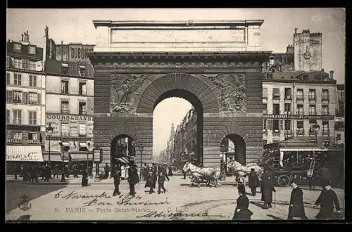 AK Paris, Porte Saint-Martin