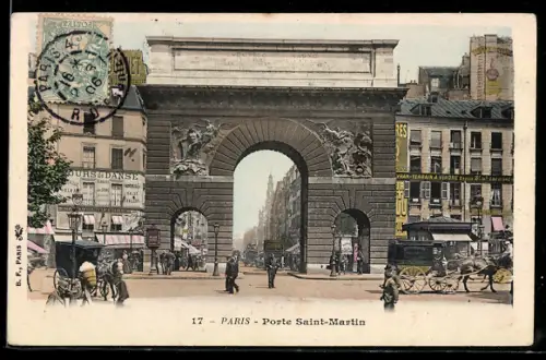 AK Paris, Porte Saint-Martin