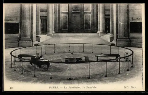 AK Paris, Le Panthéon, le Pendule
