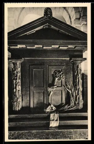AK Paris, Le Panthéon, Tombeau de Jean-Jacques Rousseau