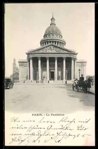 AK Paris, Blick zum Panthéon