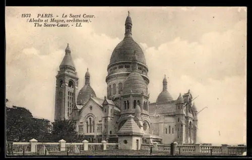 AK Paris, Sacré-Coeur de Montmartre