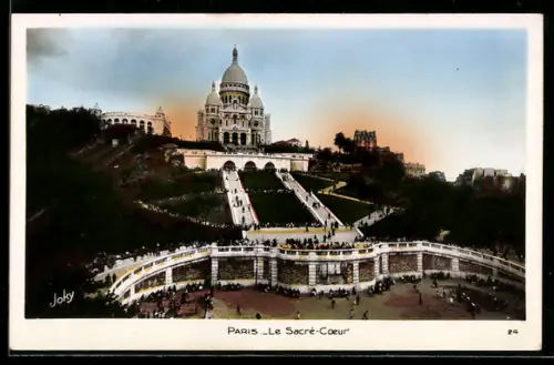 AK Paris, Sacré-Coeur de Montmartre