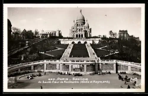 AK Paris, Basilique du Sacré-Coeur de Montmartre
