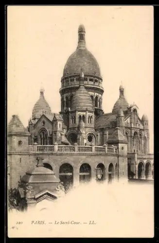 AK Paris, Sacré-Coeur de Montmartre