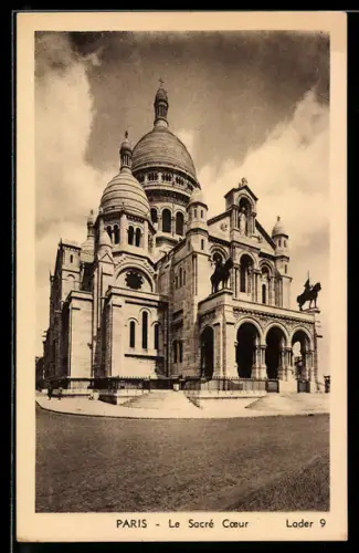 AK Paris, Sacré-Coeur de Montmartre