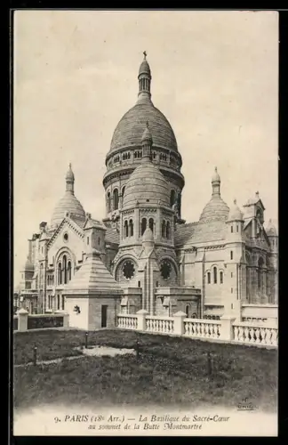 AK Paris, La Basilique du Sacré-Coeur de Montmartre