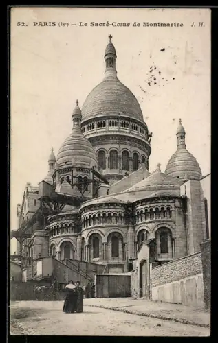 AK Paris, Sacré-Coeur de Montmartre