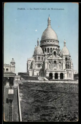 AK Paris, Sacré-Coeur de Montmartre
