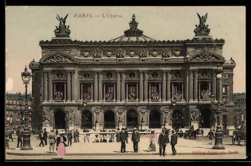 AK Paris, L`Opéra Garnier