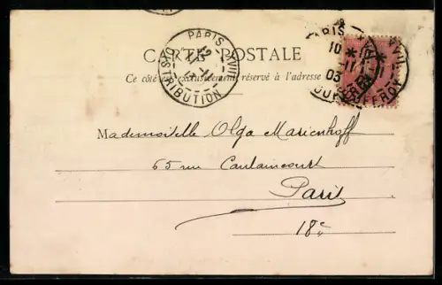 AK Paris, Opéra Garnier, Place de l`Opéra