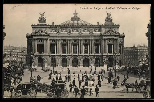 AK Paris, L`Opéra Garnier, Académie Nationale de Musique