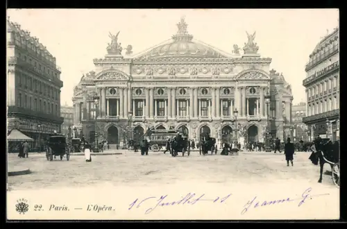 AK Paris, Opéra Garnier