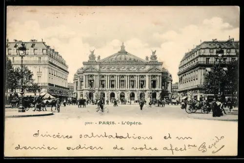AK Paris, L`Opéra Garnier, Panorama