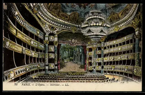 AK Paris, Opéra Garnier, Intérieur