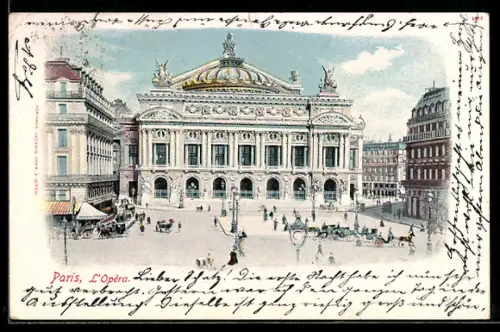 AK Paris VII, L`Opera