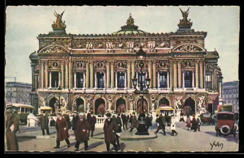 AK Paris, Opéra Garnier, Paris... En Flanant