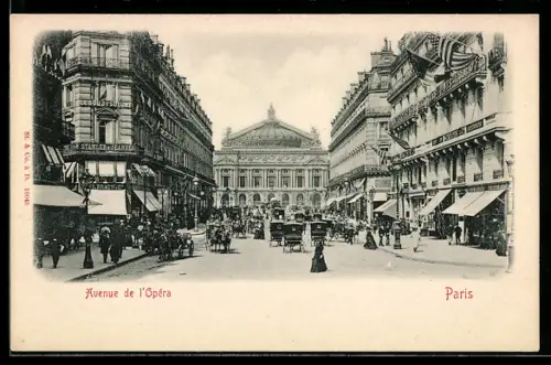 AK Paris, Opéra Garnier, Avenue de l`Opéra