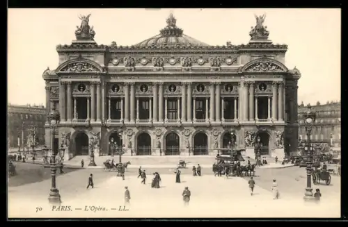 AK Paris IX, L'Opera