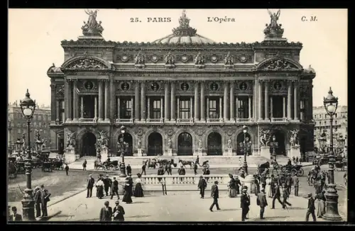 AK Paris, L`Opéra