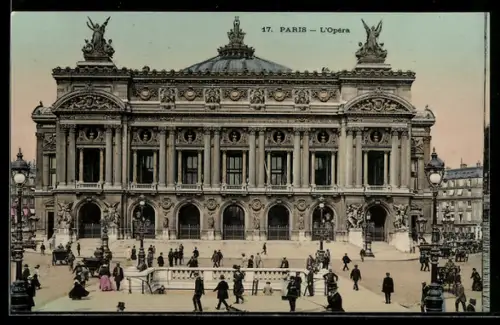 AK Paris, L`Opéra Garnier
