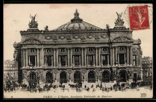 AK Paris, L`Opéra, Academie Nationale de Musique
