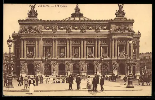 AK Paris, L`Opéra Garnier
