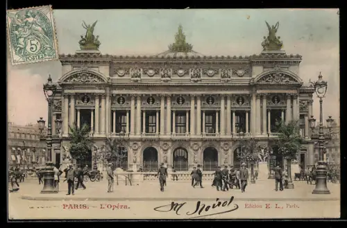 AK Paris, L`Opéra Garnier