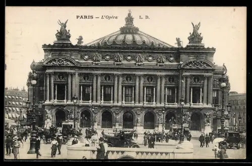 AK Paris, L`Opéra Garnier