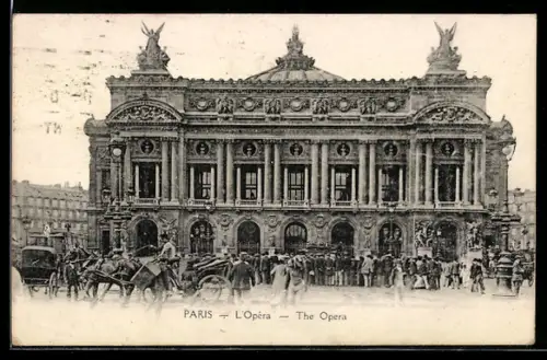AK Paris, L`Opéra Garnier
