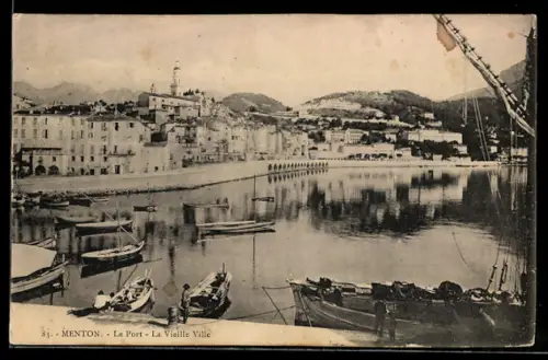 AK Menton, Le Port, La Vieille Ville