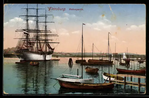 AK Flensburg, Hafenpartie