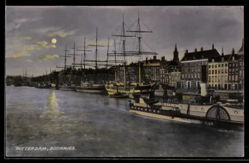 AK Rotterdam, Boompjes, Hafen